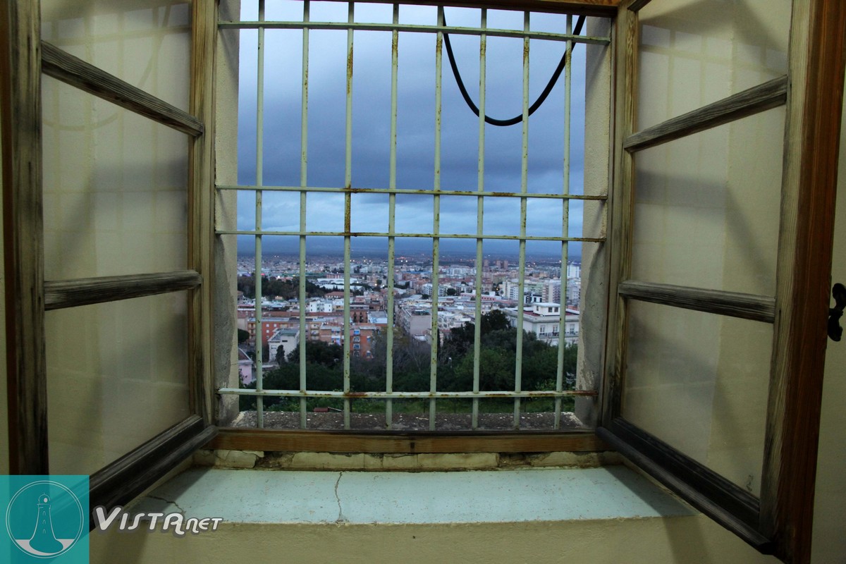 La vista del piano superiore, al quale i carcerati non avevano accesso
