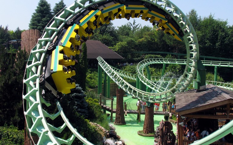 gardaland, montagne russe