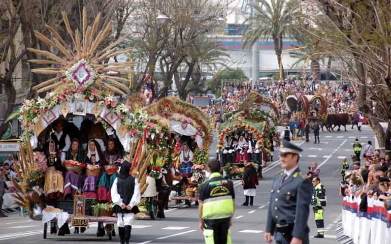 Limitazioni al traffico dal 1 maggio per la processione di Sant’Efisio