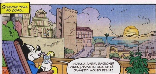 La curiosità. Cagliari protagonista in un vecchio fumetto di Topolino