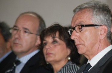 Maria Grazia Piras e Francesco Pigliaru