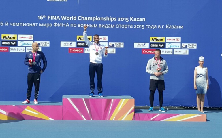 Il quartese Cesare Floris medaglia d’oro in Kazan