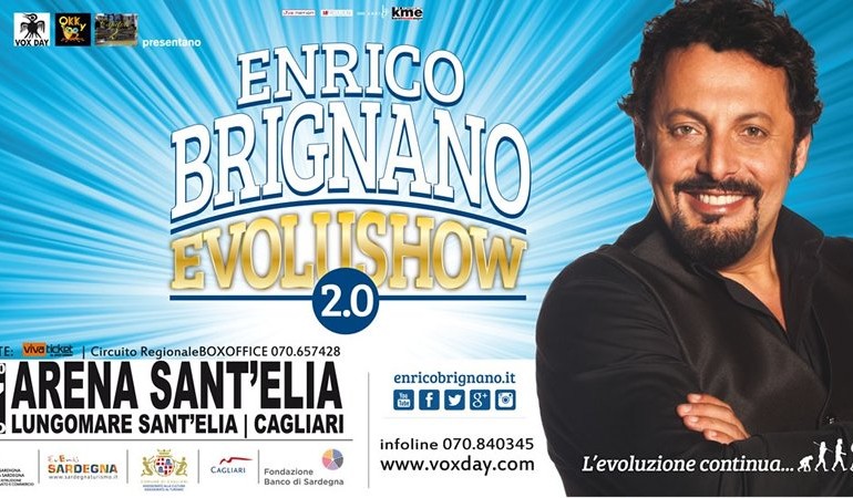 Prevendita dei biglietti per “Evolushow 2.0”, lo spettacolo di Enrico Brignano