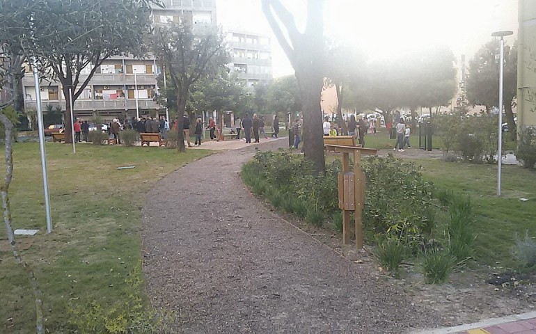 Inaugurato nuovo giardino a Is Mirrionis. Zedda: “Al via gli interventi per la rinascita quartiere”