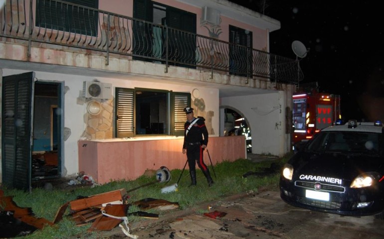 Appartamento incendiato nella notte a Quartu Sant’Elena