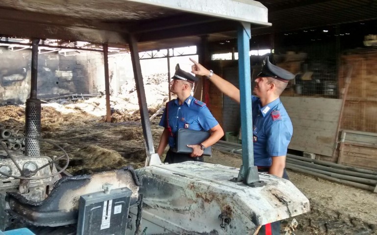 Serramanna. Trattori in fiamme, nel mirino un agricoltore incensurato