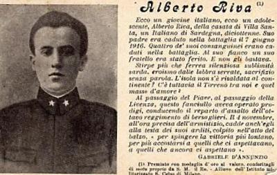 Accadde Oggi. Cade al fronte l’ultimo italiano della Grande Guerra, il 18enne cagliaritano Alberto Riva