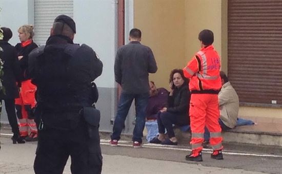 Tensione a San Gavino: sfrattata una famiglia con figlia disabile.