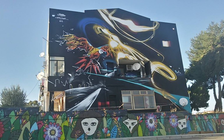 “Is Murus de Santa Teresa”. A Pirri la street art per la rinascita del quartiere