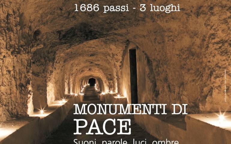 MONUMENTI DI PACE.  Tragitto poetico all’interno di tre rifugi della città di Cagliari