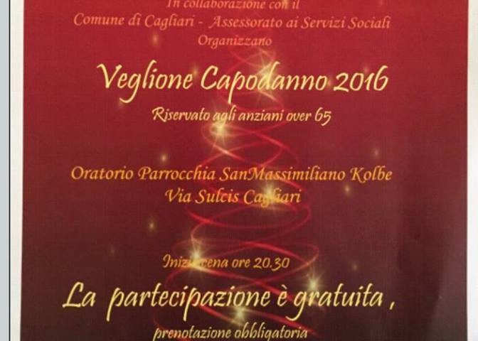 Veglione di Capodanno 2016 gratuito per gli over 65