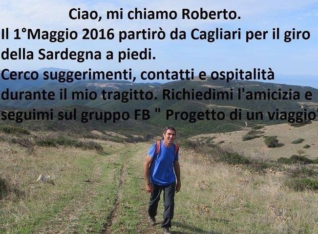 Girerà la Sardegna a piedi. La storia di Roberto Gorini