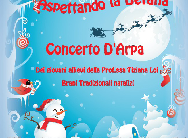 Aspettando la Befana: Concerto d’arpa dello Junior Harp Ensemble a San Sperate