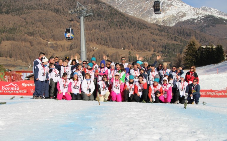 Pioggia di medaglie per la delegazione sarda “Special Olympics” ai Giochi Invernali di Bormio