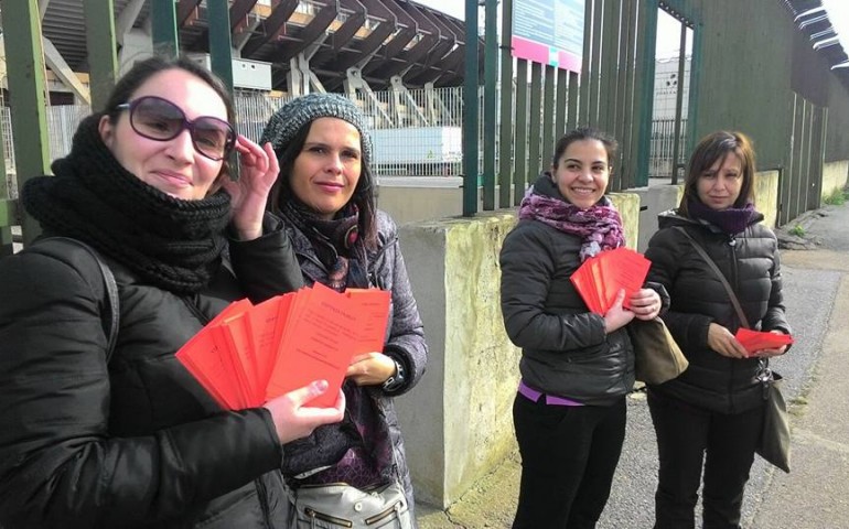 I lavoratori Energit passano ai fatti. Volantini di protesta in tutta Cagliari