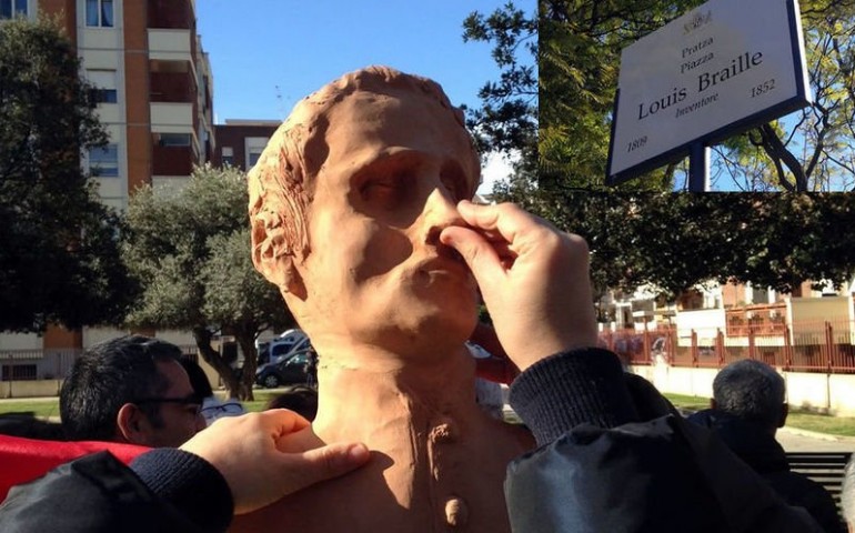 IX Giornata Nazionale del Braille: Cagliari intitola una piazza a Louis Braille