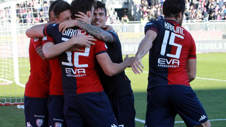 Il Cagliari a Trapani a caccia dei gol degli attaccanti. Rastelli recupera Cinelli e Murru, Colombatto in cabina di regia.