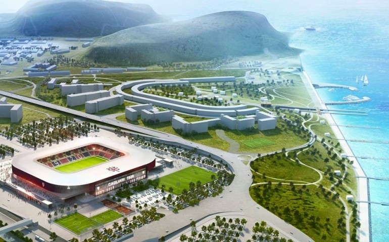 Il progetto del nuovo stadio Sant'Elia