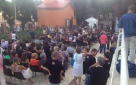 Il Giardino sotto le mura durante un'edizione del Marina cafè noir (foto CagliariAPP)