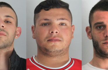 I tre giovani arrestati