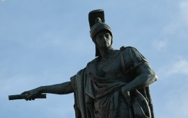 La statua di Carlo Felice