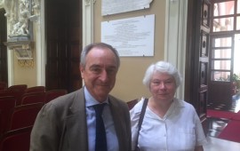 Giorgio La Nasa con Barabara Jane Bain