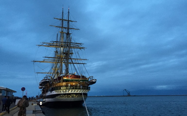 A bordo dell’Amerigo Vespucci: gli orari delle visite di oggi