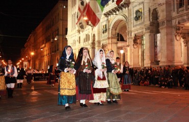 Il rientro di Sant'Efisio in città (foto Alessandro Pigliacampo)