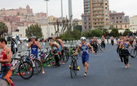 Il Campionato del mondo di triathlon a Cagliari (foto Alessandro Pigliacampo)