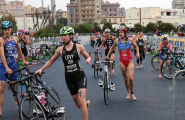 Il Campionato del mondo di triathlon a Cagliari (foto Alessandro Pigliacampo)