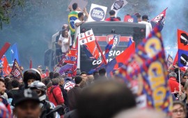 I festeggiamenti per la promozione del Cagliari