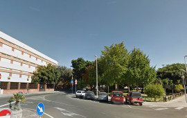 Lo spazio prima degli interventi di riqualificazione