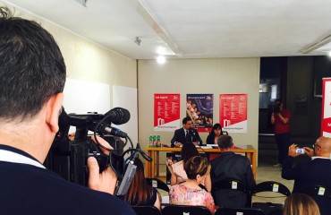 Un momento della conferenza stampa conclusiva di Monumenti aperti