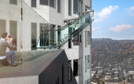 Lo Skyslide (foto skyspace-la.com)