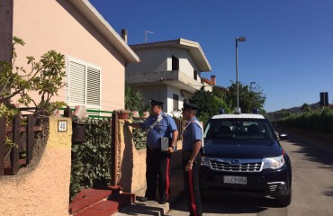 I carabinieri intervenuti sul posto