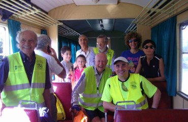 Ciclisti in treno