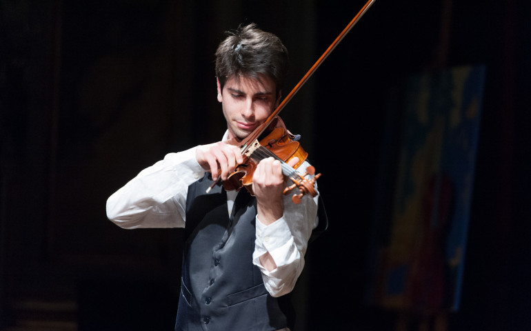 Gabriele Ceci al violino