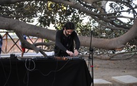 Michele Uccheddu ai Giardini pubblici