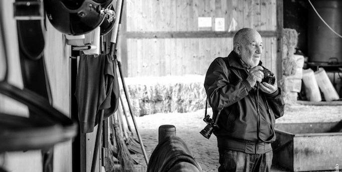 Il fotografo Gianni Berengo Gardin