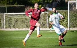 Daniele Zucca in azione con la maglia dell'Azzurra