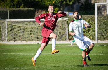 Daniele Zucca in azione con la maglia dell'Azzurra