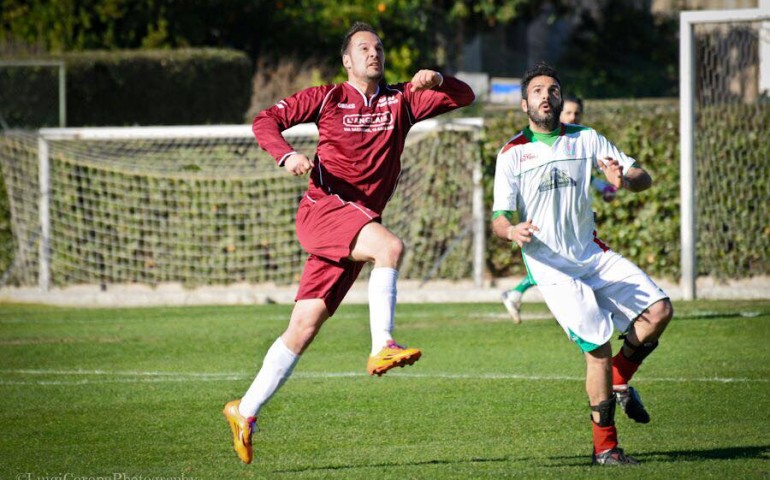 Daniele Zucca in azione con la maglia dell'Azzurra