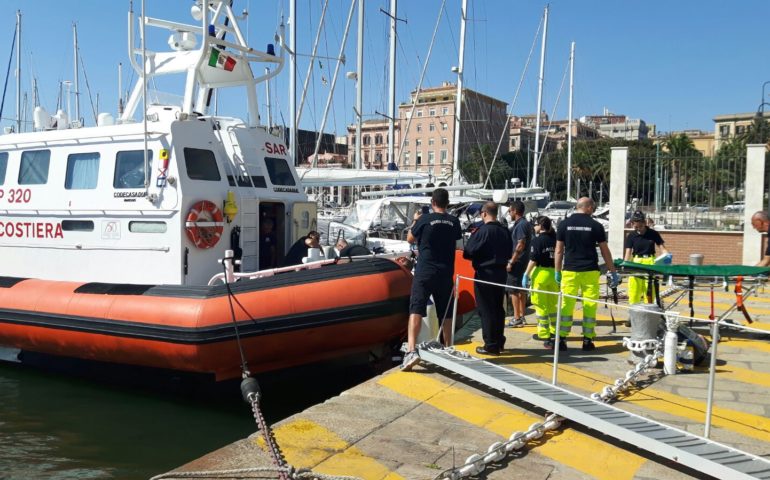 L'intervento della guardia costiera