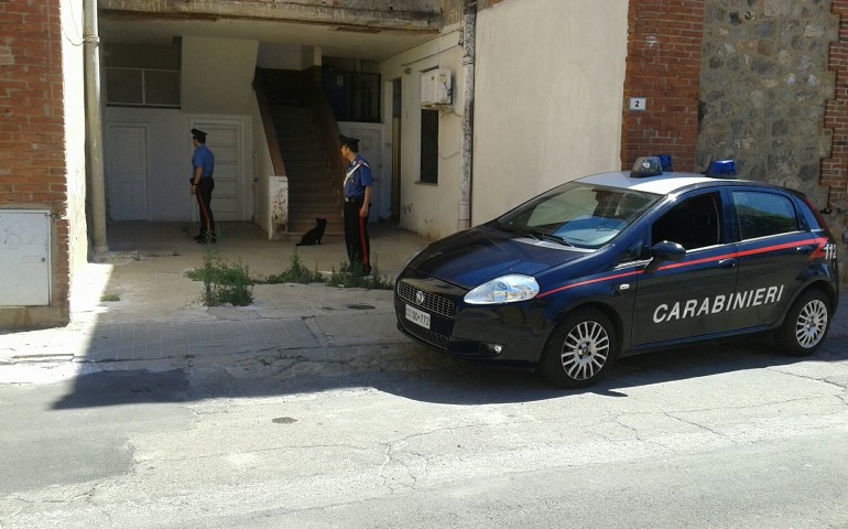 I carabinieri intervenuti sul posto