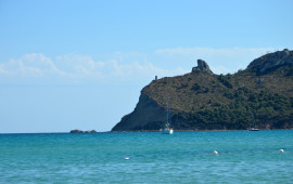 La Sella del diavolo al Poetto (foto Alessandro Pigliacampo)