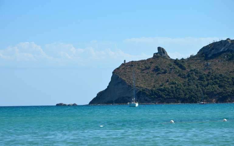 La Sella del diavolo al Poetto (foto Alessandro Pigliacampo)