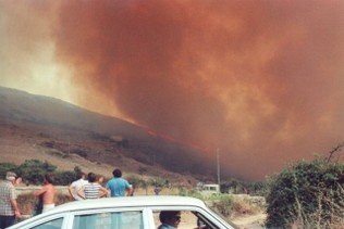 L'incendio di Curraggia