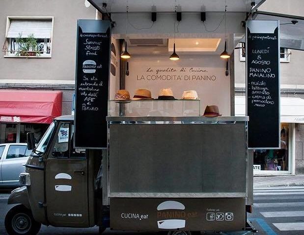 Lo street-food a tre ruote. Arriva a Cagliari l’ape-gourmet di Cucina.eat