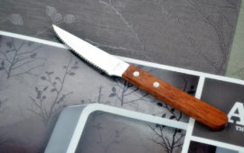 Un esempio di coltello da cucina