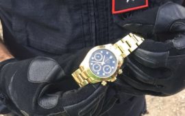 Il Rolex d'oro ritrovato nel campo nomadi di Selargius